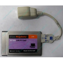 Сетевая карта для ноутбука 3COM Mehahertz 3CCFE574BT (PCMCIA) - Стерлитамак